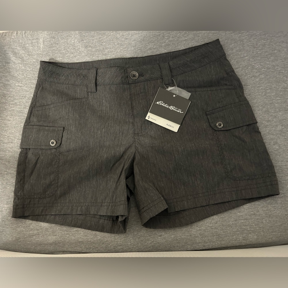 Eddie Bauer grey hiking shorts | Size 6 | NWT